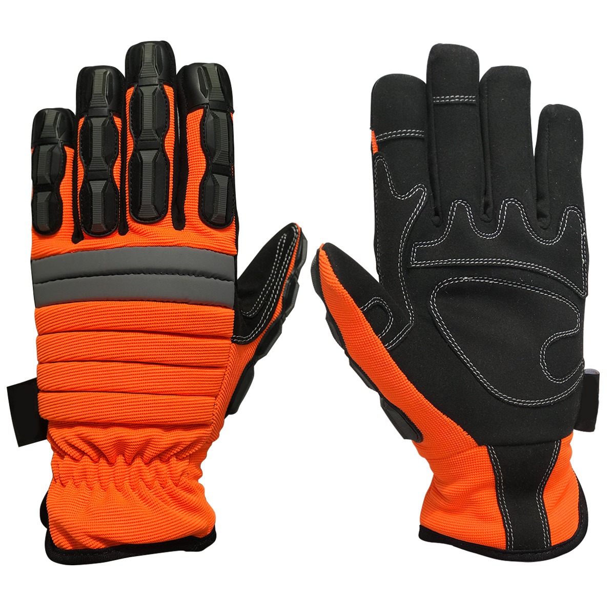 Impact/TPR Gloves - Lean Leather