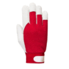 LL-402 Goat/Sheep Grain Leather Protective Working Gloves with Velcro Closure - Image 2
