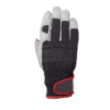 LL404 3D Spandex Working Gloves with Soft Sheepskin Grain Leather, Jersey, Velcro Closure Cuff - Image 2