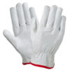 LL405 Premium cow grain driver leather gloves with elegant red piping