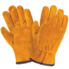 LL-406 Cowhide Driver Security Protection Gloves Wear Safety