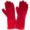 WG-1025-Premium Leather Red Welding Glove