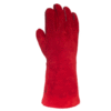 WG-1025-Premium Leather Red Welding Glove - Image 2