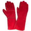 WG-1026-Premium Leather Red Welding Glove