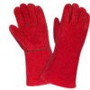 WG-1032-Premium Split Leather Red Winter Welding Gloves