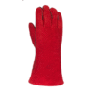 WG-1032-Premium Split Leather Red Winter Welding Gloves - Image 2